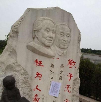 冰心做错了什么?为何孙子要在她墓碑上泼红漆,还写“枉为人表”