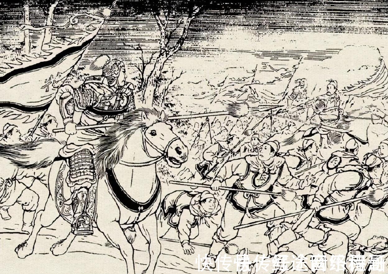 水浒@水浒连环画之《曾头市》,刀马人物精彩传神,令人叫绝