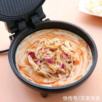 懒人界爆款美食-芝士鸡肉饼