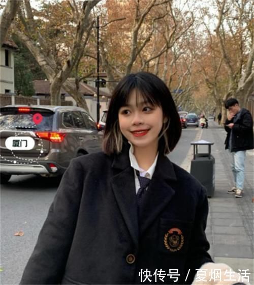 长后短|发型影响一个人的颜值,挂耳染青春靓丽,这款让人“一眼就爱上”