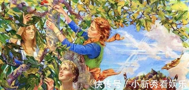 女画家@俄罗斯女画家油画作品，色彩绚丽