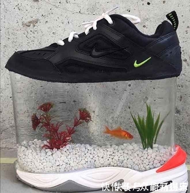 m令人瞠目的怪鞋子:仿效骆驼趾,把金鱼缸穿在脚下