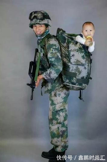 孩子|宝妈带宝宝去部队看爸爸，战友随手帮拍照片，看到最后一张心碎了
