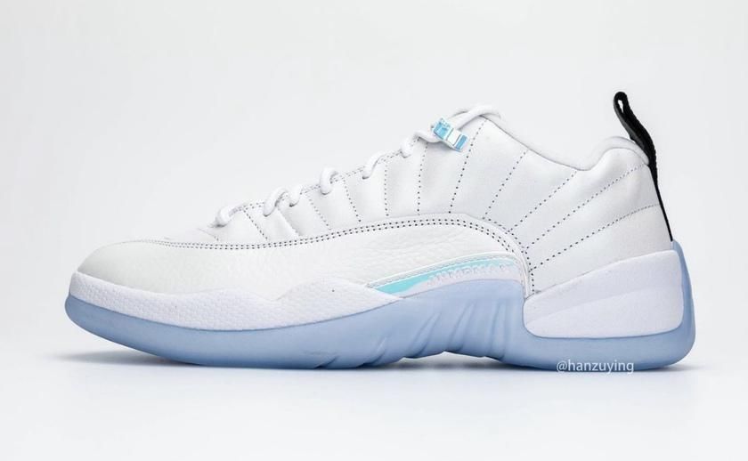 外观干净清爽！Air Jordan 12 Low 全新 “Easter” 配色即将发布！