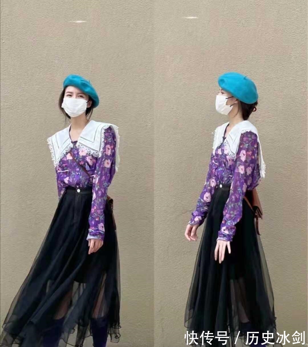 半身裙|早秋裙子配什么上衣好看