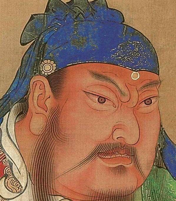 关羽|为什么在很多的绘画和塑像中,都给关羽戴上一顶绿帽子呢?