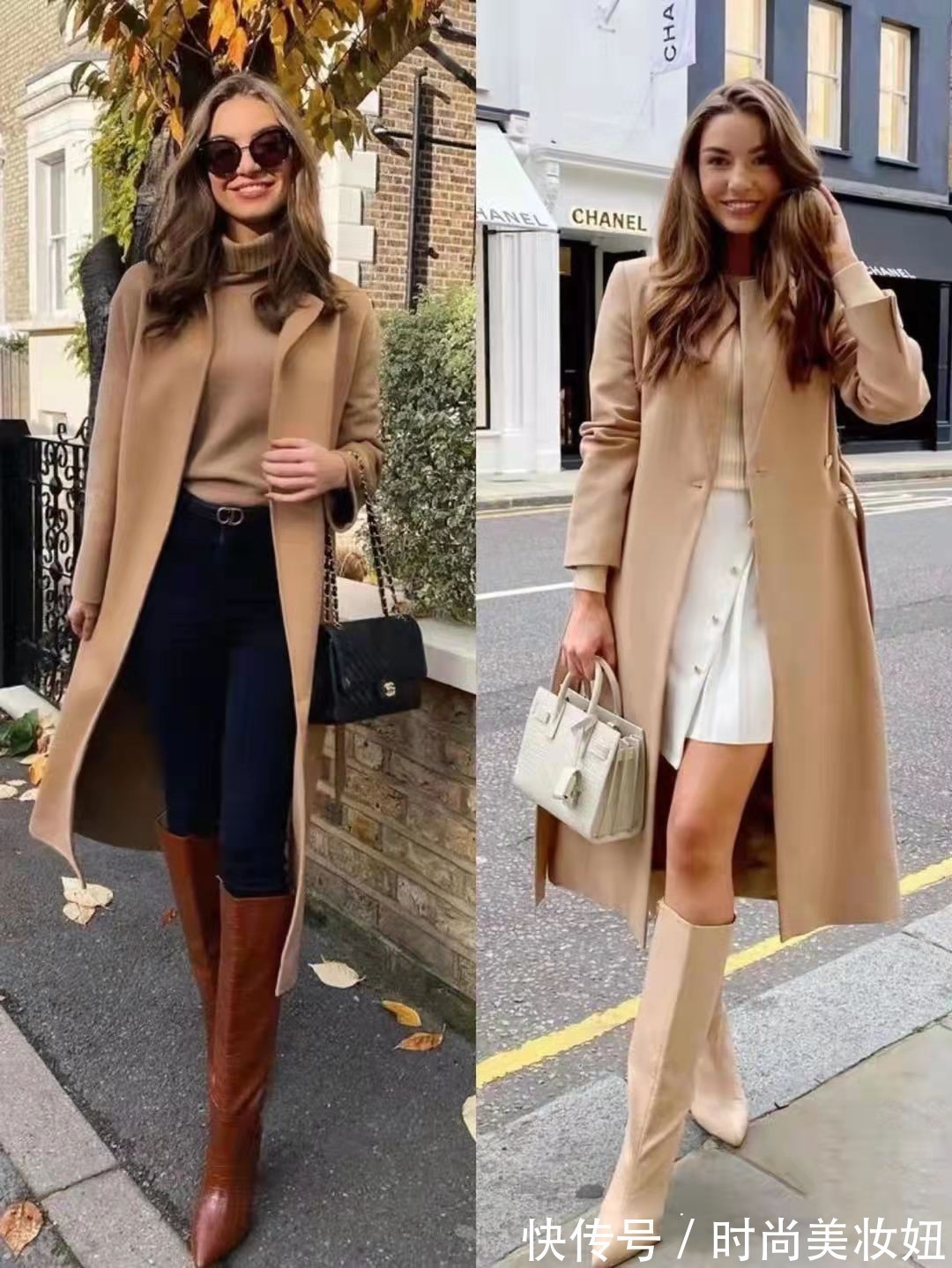 时髦 秋冬骑士靴怎么穿才时髦?看她就够了,照着穿甩朋友圈的人几条街