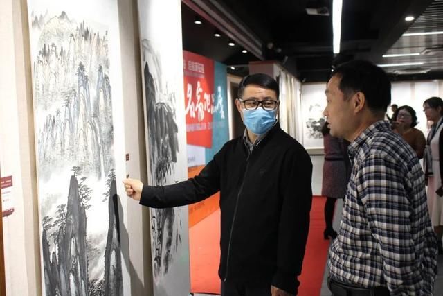 作品展$文化滁州▍长三角书画名家作品展在安徽画廊开展