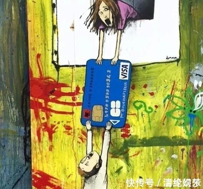 插画@这组内涵插画,刚看第一张笑喷了,看到第三张我就泪奔了