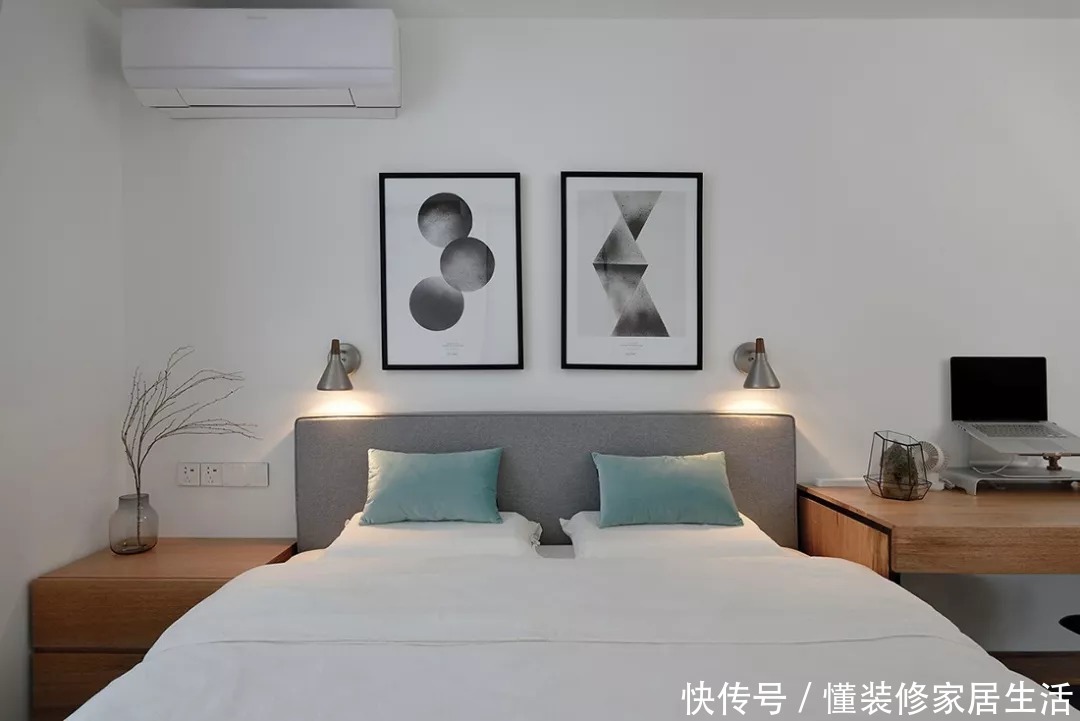 格调感|67㎡简约风装修,次卧和阳台连在一起,让小家更显宽敞