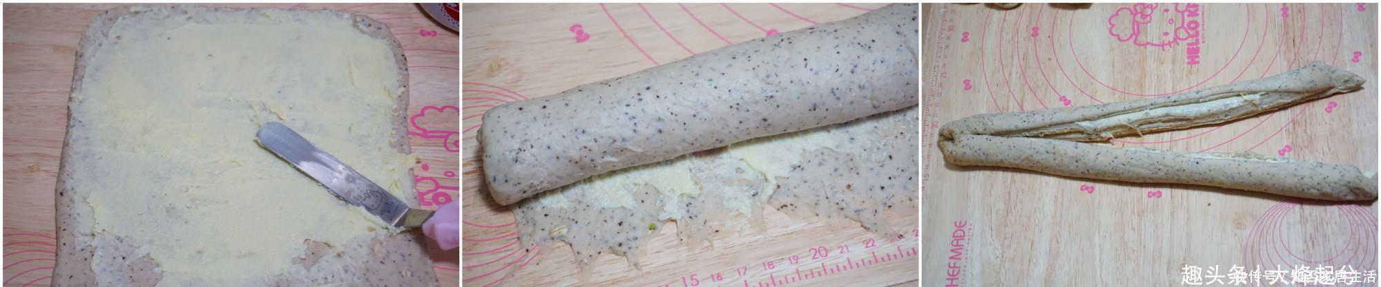 面包店排名前3的红茶奶酥欧包,自己在家做特简单,1盘4个实惠