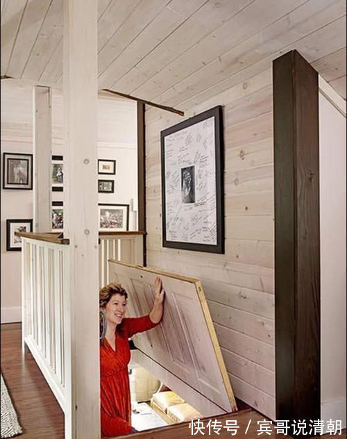 户型|外国人就是脑洞大开!好好的楼梯非要装个盖板,看完才知道多实用