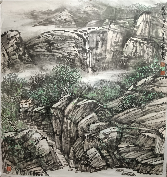 军事博物馆!艺术鉴赏网:画家严兄昌金的浩然笔墨谈(赏析)