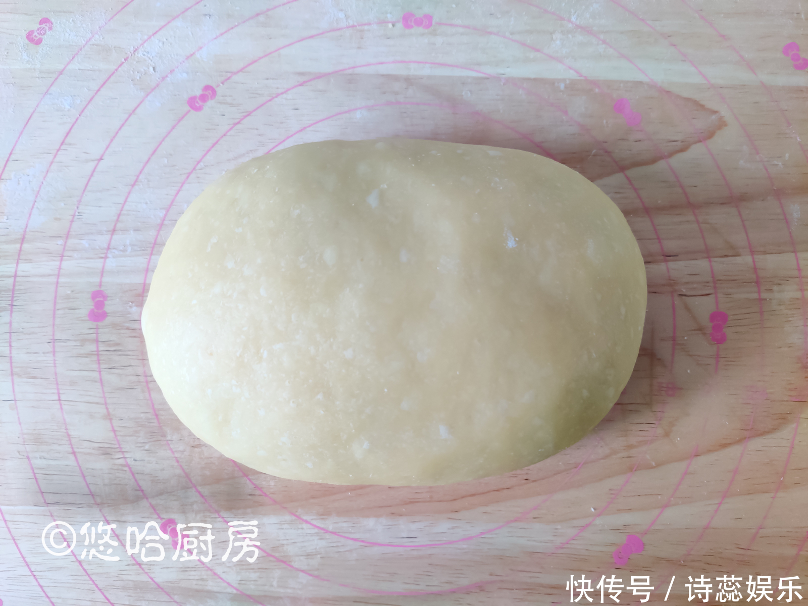 不用水和面的喜饼，松软又香甜，不用蒸不用烙，比面包都好吃