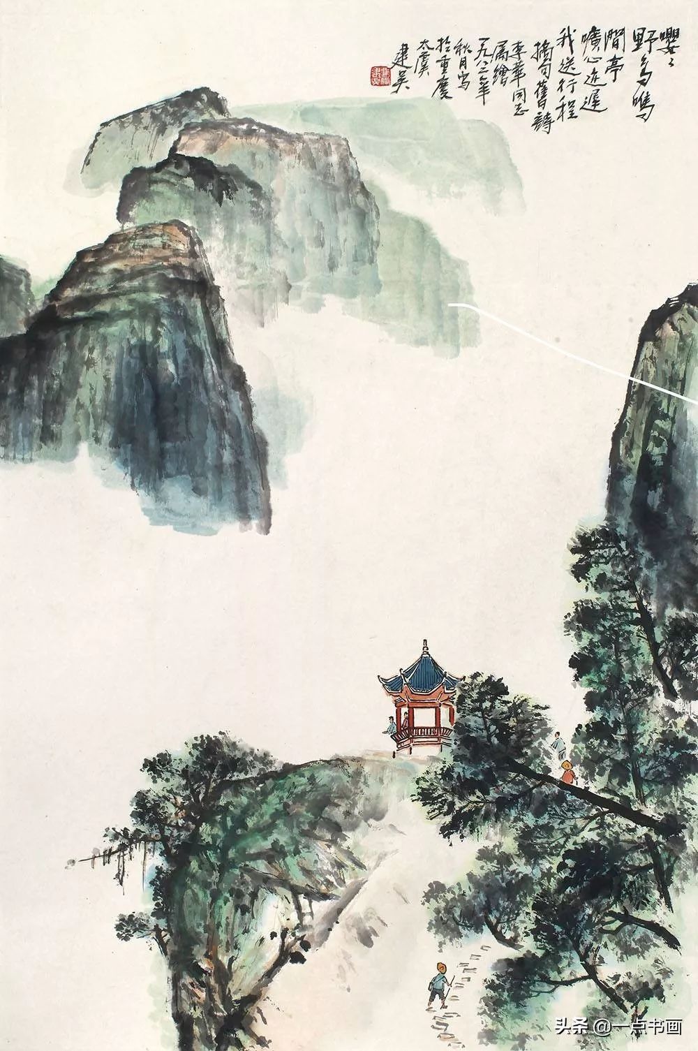 中国画|冯建吴：百年来川渝地区少有的艺术大师