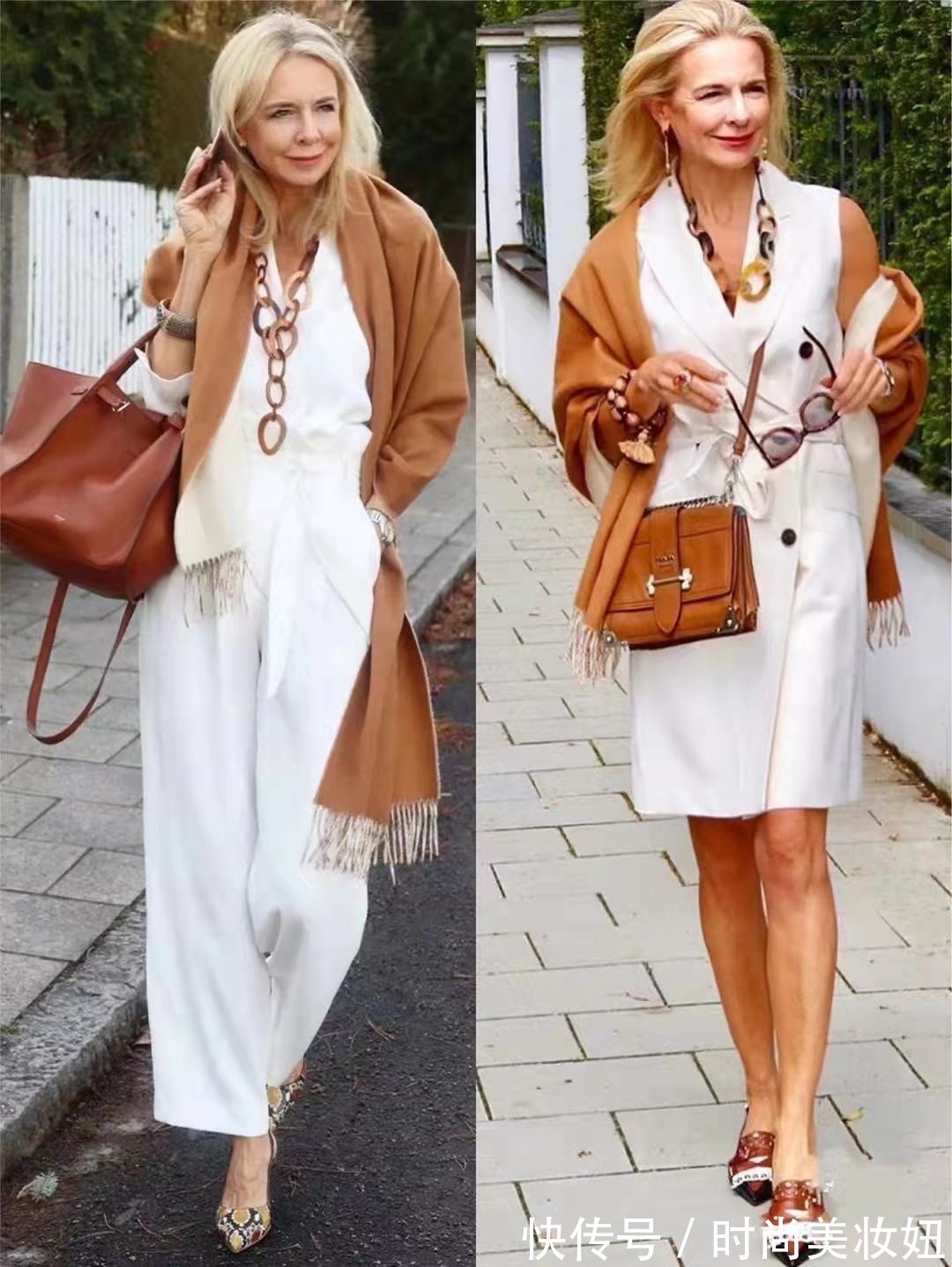 女人|优雅与年龄无关,“会打扮”的女人更高级洋气,关键在于细节