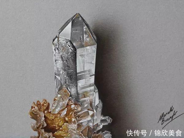 彩色铅笔&颠覆你的认知,她用彩色铅笔画出的超写实画作,质感太赞了