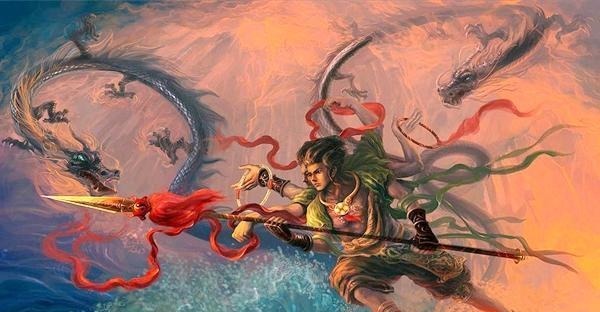 李靖$封神中, 他打伤通天, 还秒杀两个准圣, 以后入释成佛, 地位极高!