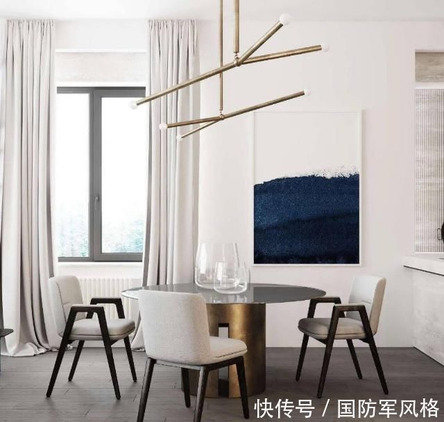 大宅|简约清新的自然新居，充满仪式感的平层大宅