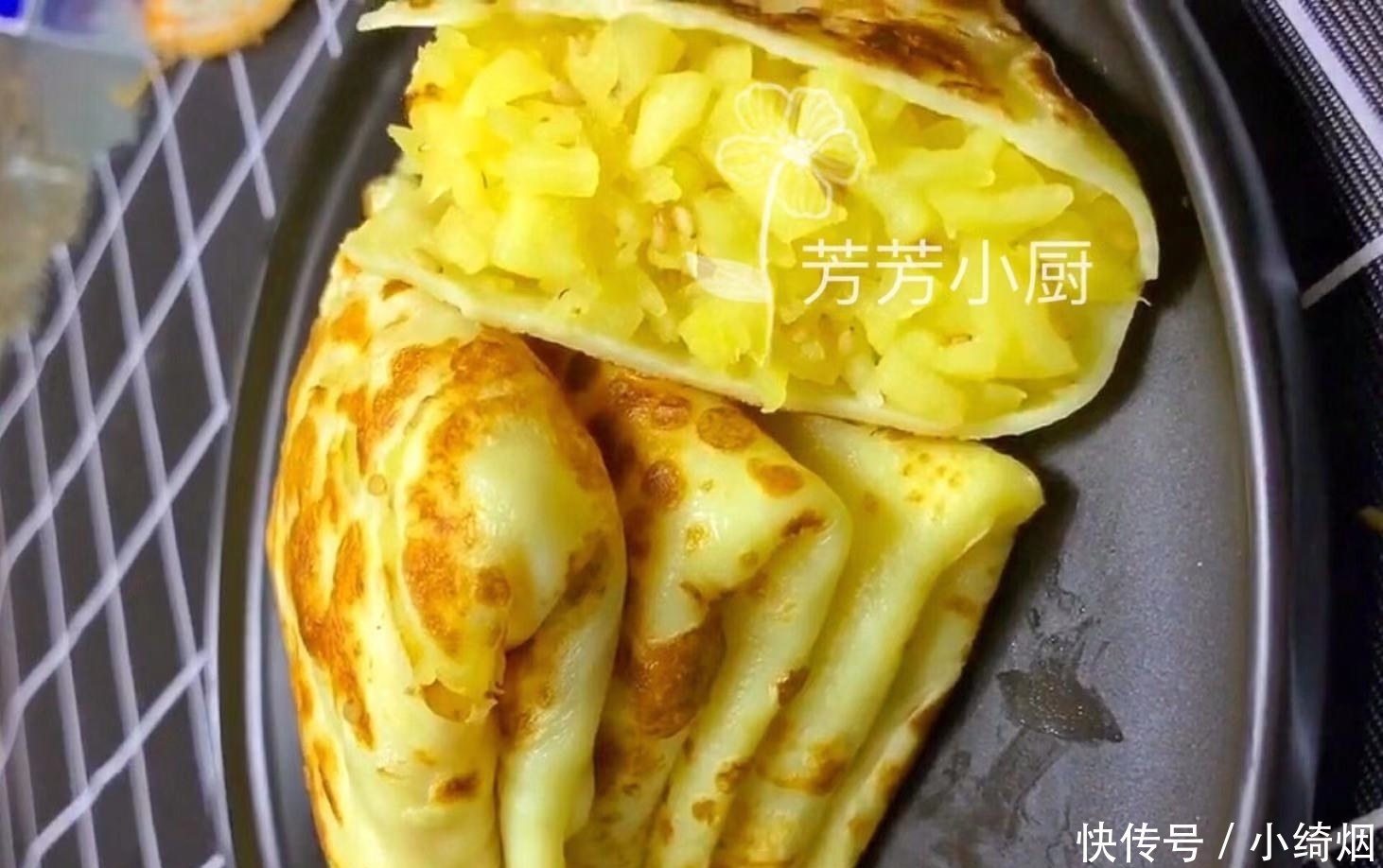 1包纯牛奶2个鸡蛋，不用烤箱也能做点心，清香营养，比买的还好