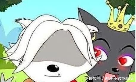 原因|喜羊羊红太狼为何抛弃小白狼,与灰太狼结成夫妻,原因很现实