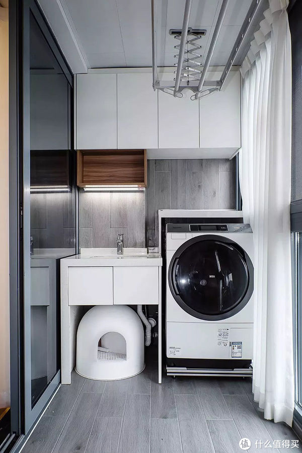 洗衣|洗衣晾晒的阳台，不用花里胡哨