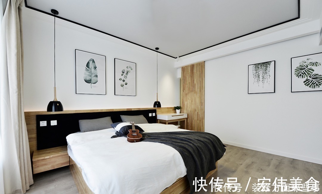 玄关|166㎡现代主义3室2厅，电视背景墙还能这样设计！