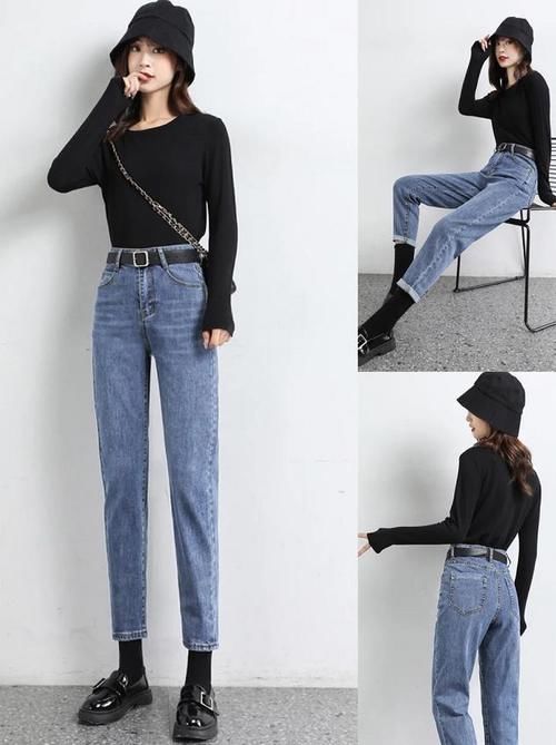 “九分裤+打底衫”,这才是早春正确穿搭方式,轻熟风十足