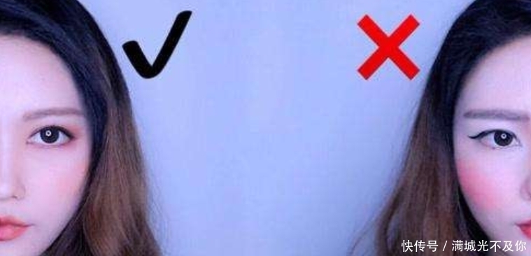 画法|女人再爱化妆,也要记得避开这5个雷区,不然显老还不好看