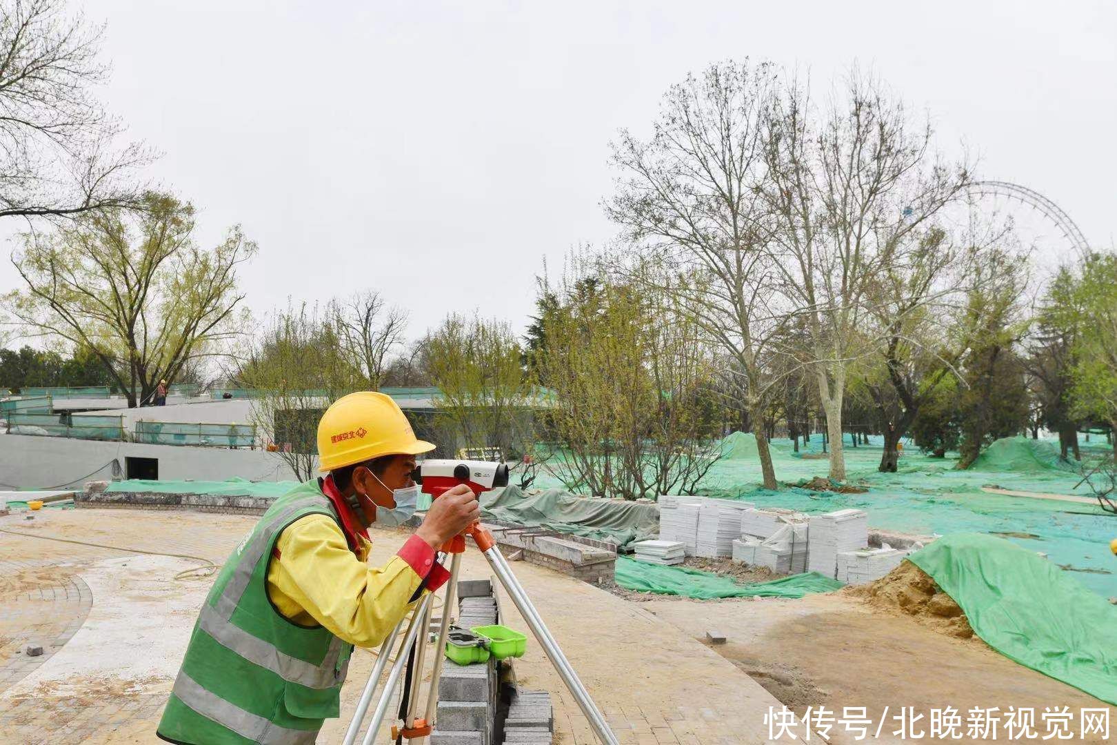 北京龙潭中湖公园芳容初绽，7月开园，提前看看久违的摩天轮