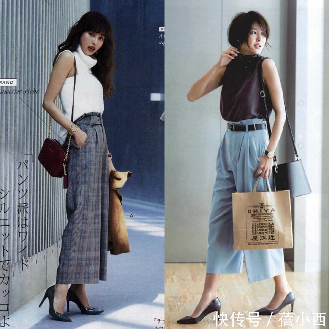 气质|夏日穿裤子如何更新潮?学日本小姐姐的时髦搭配,气质提升2档