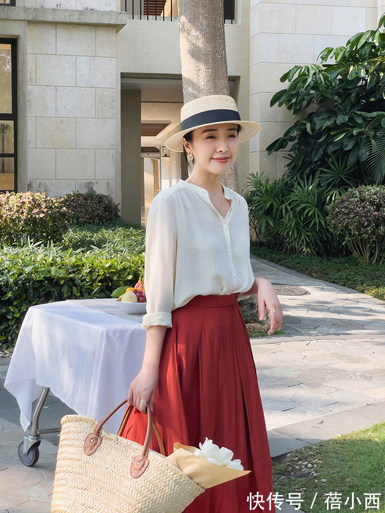 身材|真正会穿的女性,从不拒绝“A字裙”,它能让身材与气质一应俱全