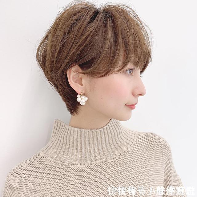 利落|越剪越时尚短发,蓬松立体美美哒,想要好看照着剪就对了