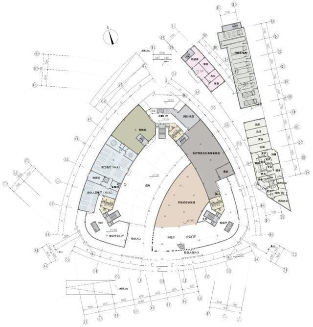 北京市急救中心|北京急救中心通州部，设计取意“生命之星”