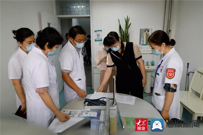 田承業|泰安市衛生健康委執法局督導組到市中醫二院開展醫療衛生機構院感大排查督導檢查工作