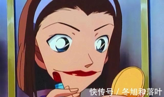 名偵探柯南|她是柯南中唯一被封印了顏值的角色,只因其素顏模樣太過耀眼