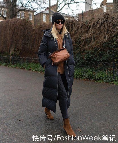 欧美风穿搭，无敌酷飒，保暖和简约时尚兼备