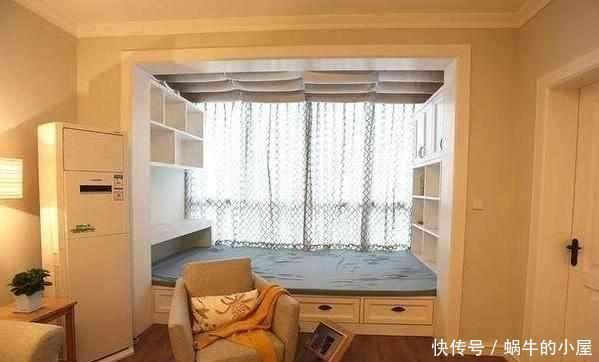 客厅|晒晒表哥去年装修的新房,客厅阳台内包做床,没想多了一间房