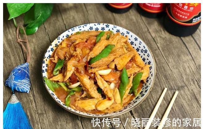 小炒肉|餐馆“挺火”的一道素菜，味道堪比小炒肉，做法讲究，好吃不难做