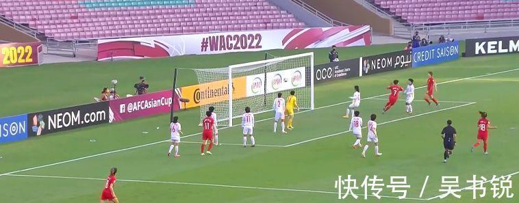 唐佳丽|王霜2传1射造3球!王珊珊唐佳丽建功,中国女足3-1越南进军4强