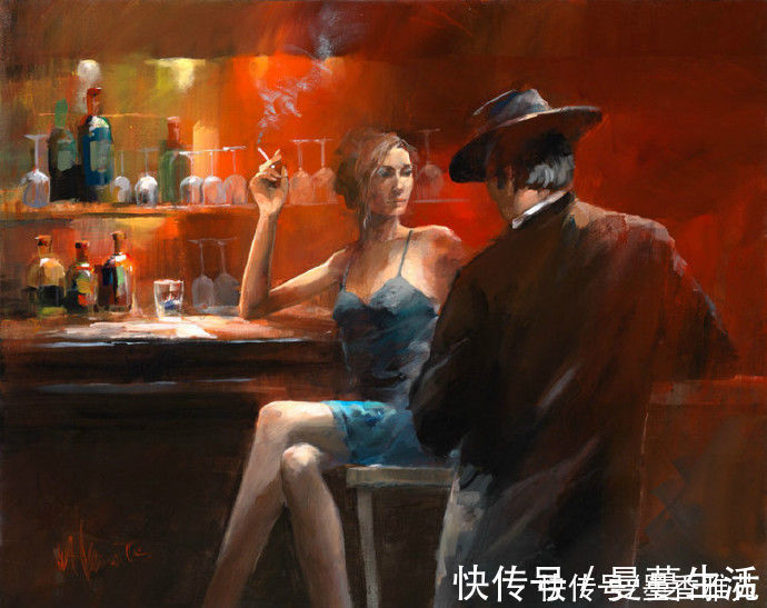 荷兰画家威廉 汉雷斯笔下充满冲击力的水彩人体画,太诱人