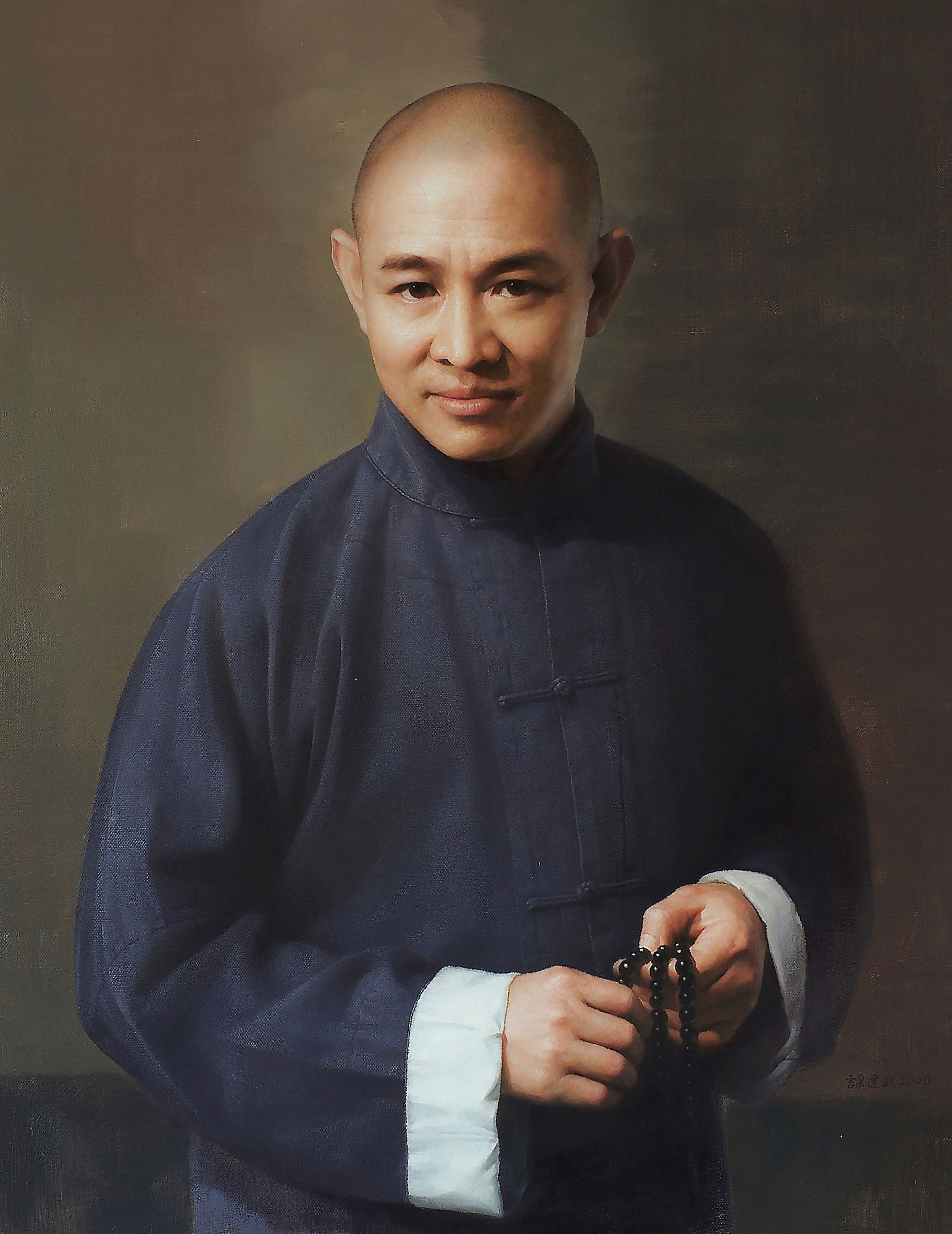 墨迹#李连杰的13幅书法墨迹品鉴,行云流水,网友:这字有几分武侠味