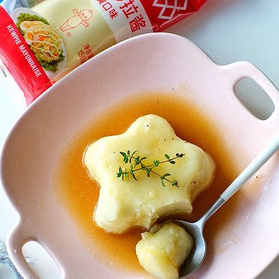 浇汁土豆泥