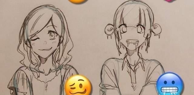 mks|画师大佬绘制32种小黄脸拟人,看见吐舌我有个大胆的想法