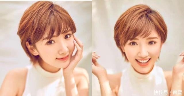 脸小|今年最流行的“微波头”短发,不挑人还显脸小!