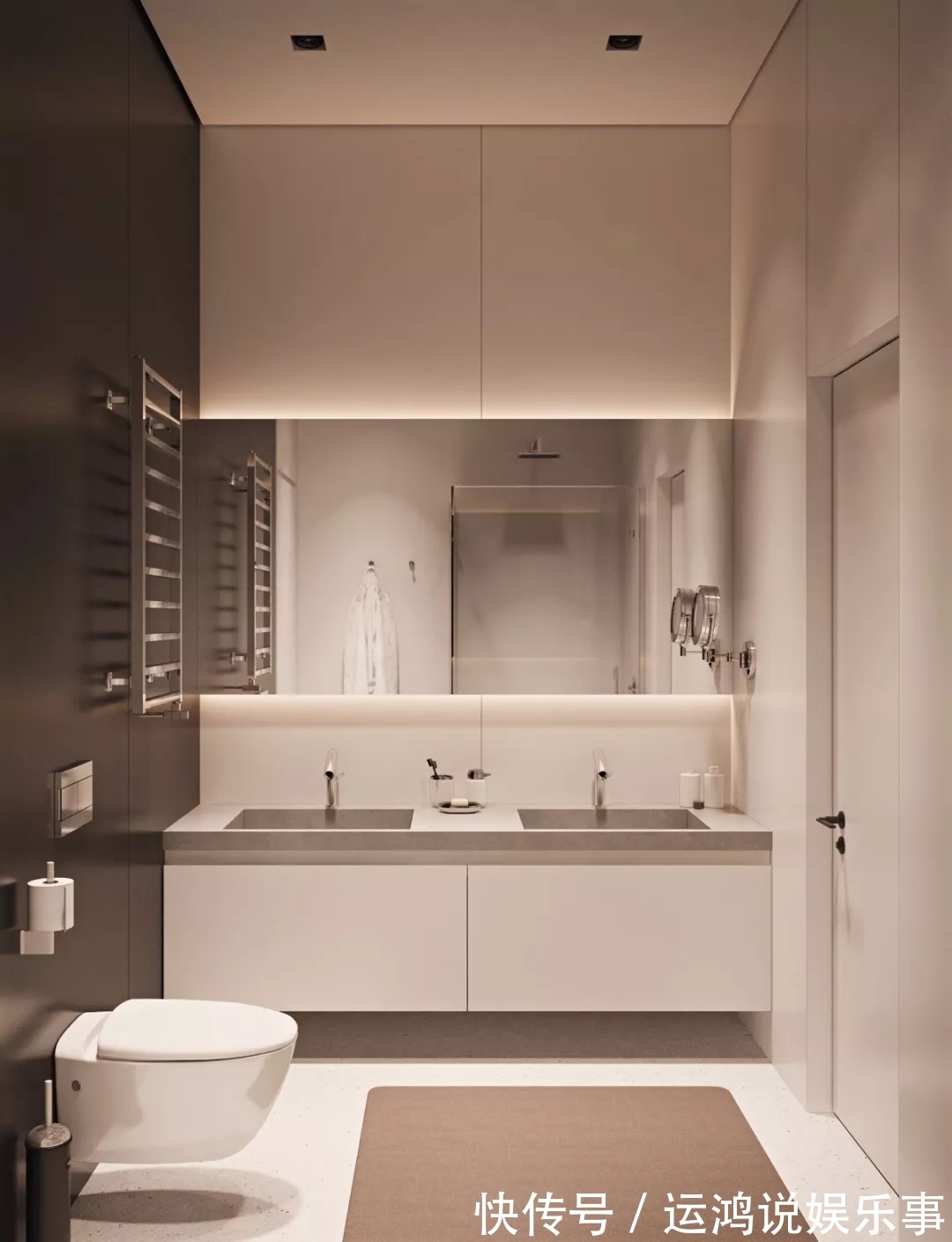 案例|20张卫生间洗手盆设计案例，都很漂亮，总有一款你喜欢的！