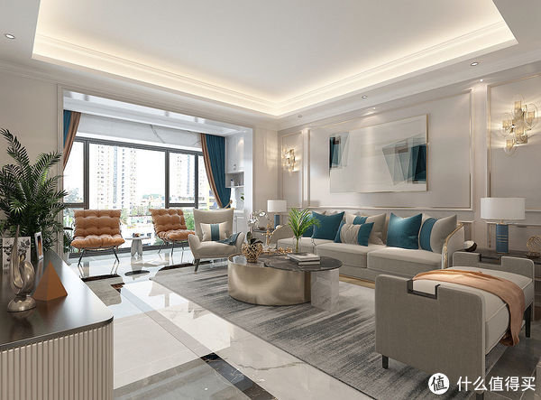 主卧室|发现一户很好看的混搭风,真的很有品味,入户就很惊艳,时尚精致