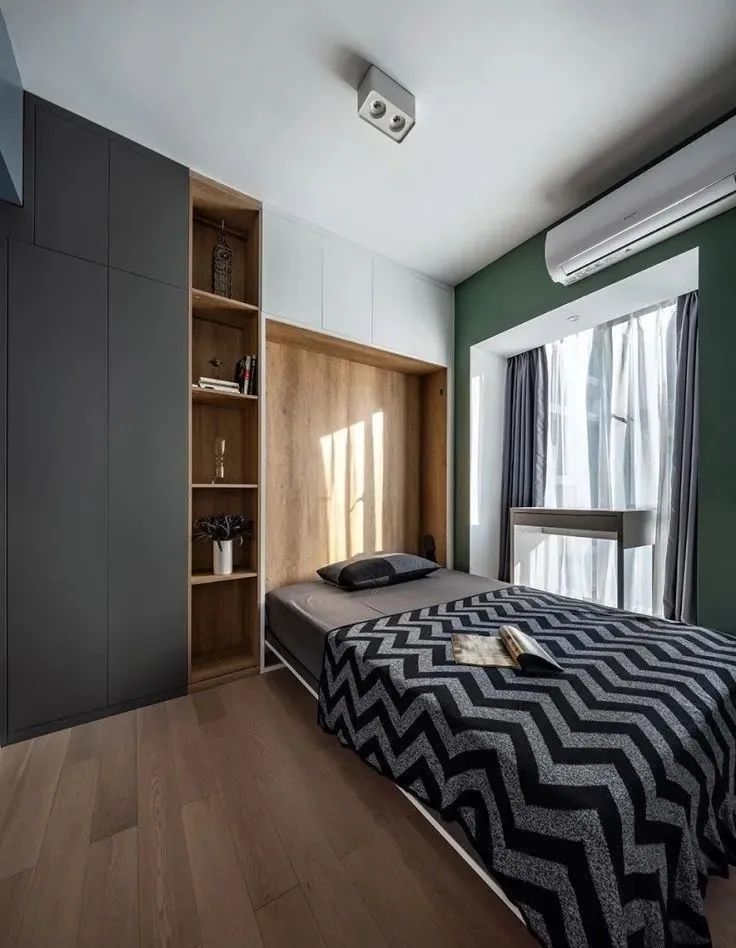 卧室|小卧室别再装榻榻米了，人家聪明人都这样设计，照样美观又实用！