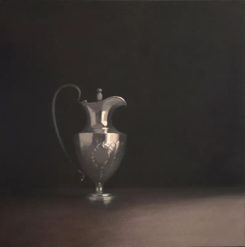 孤独感#柔和的光影和质感,她的静物画散发着一种孤独感!