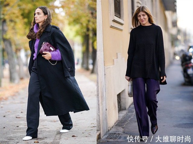 紫罗兰色很友好，亚洲人黄皮肤穿了尤其会显白，春天穿搭更浪漫